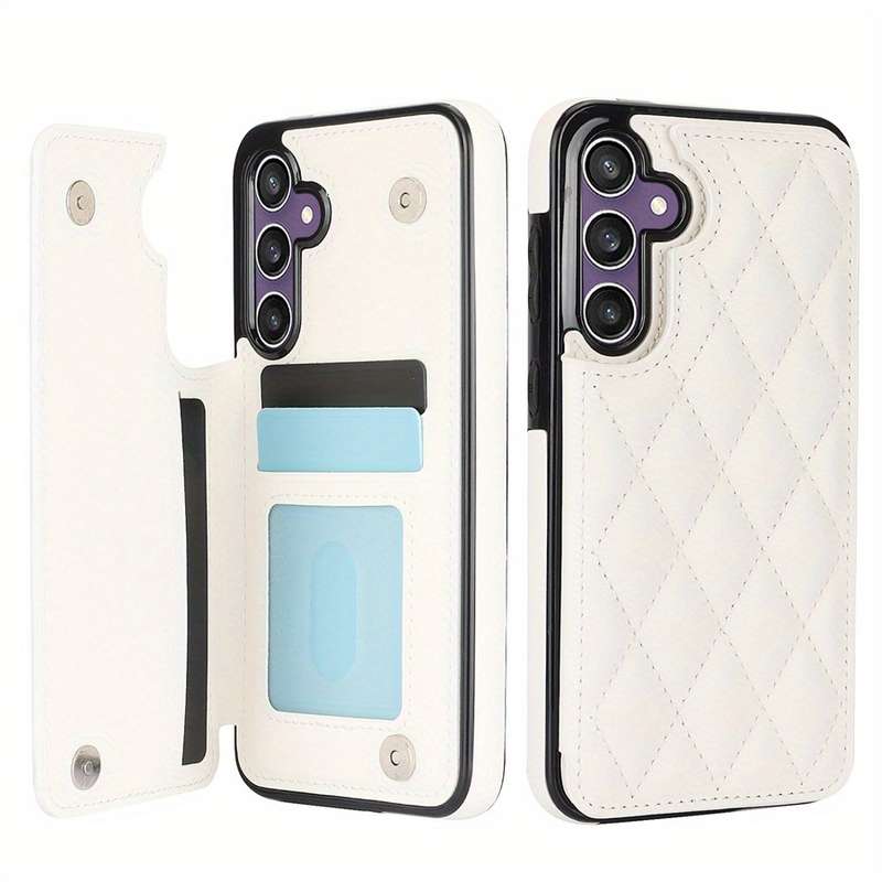 1pc White For Samsung Galaxy S24 Plus Phone Cases