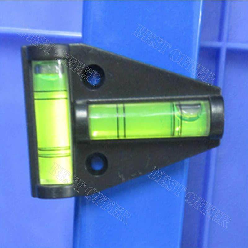 1pc Triangle Level Portable T Shaped Spirit Level Bubble Working Fixing