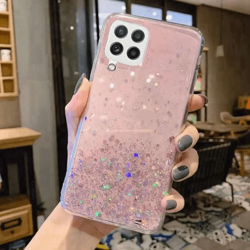 1pc Pink Red For Samsung Galaxy A12 Phone Cases