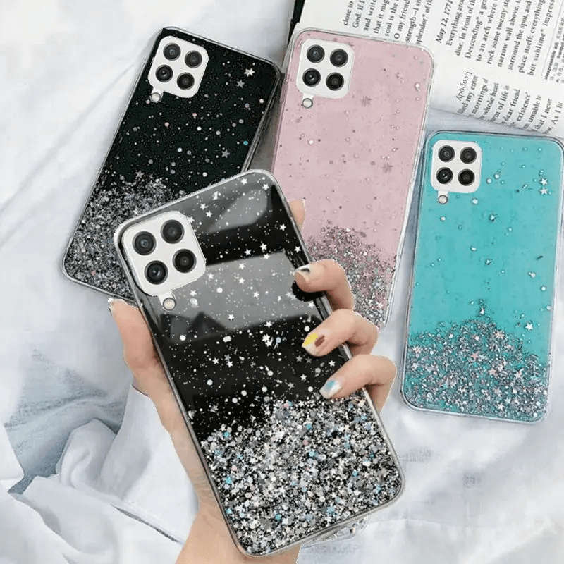 1pc Pink Red For Samsung Galaxy A12 Phone Cases