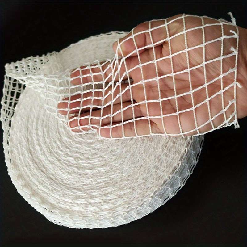 1pc Multi-Layer Elastic Meat Mesh Roll Durable Sock Rope for Smoked Meat Preparation Cooking