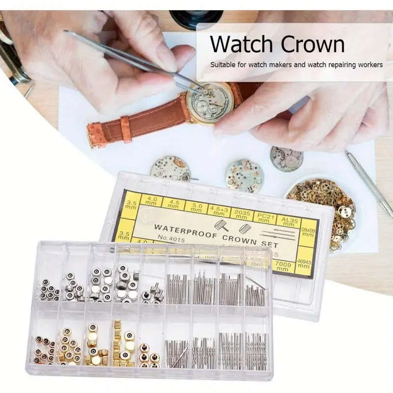 Watch crown and stem repair kit (Waterproofing)