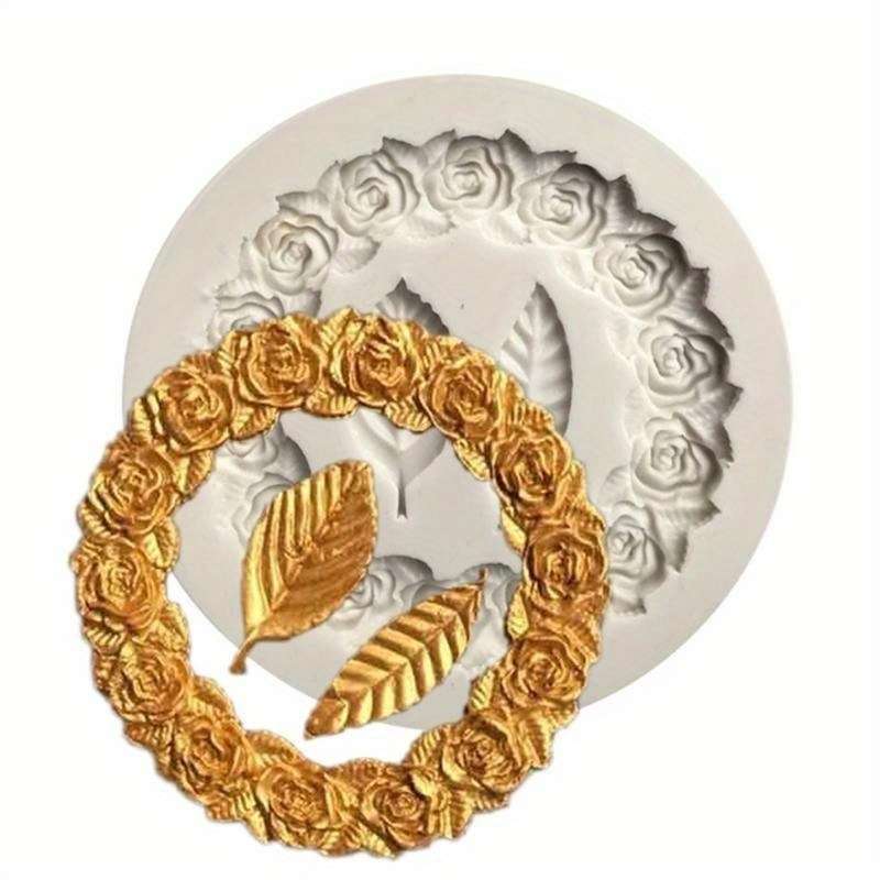1pc Food-Grade Silicone Leaf Mold for Cake Decorating and Chocolate Making Kitchen Dining Acces