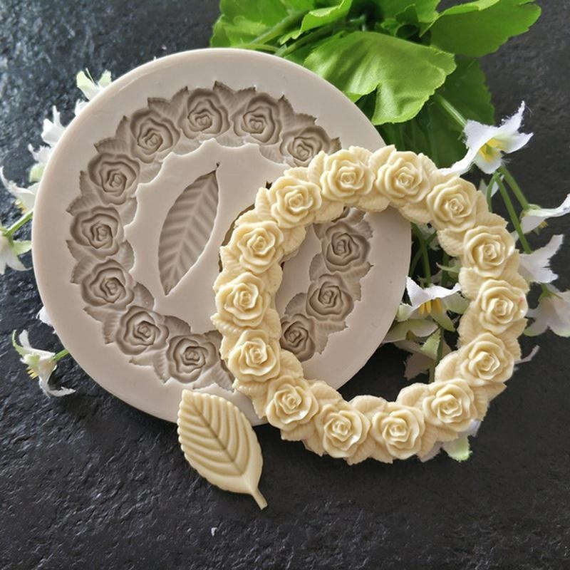 1pc Food-Grade Silicone Leaf Mold for Cake Decorating and Chocolate Making Kitchen Dining Acces