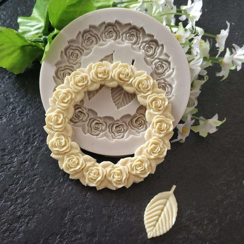 1pc Food-Grade Silicone Leaf Mold for Cake Decorating and Chocolate Making Kitchen Dining Acces