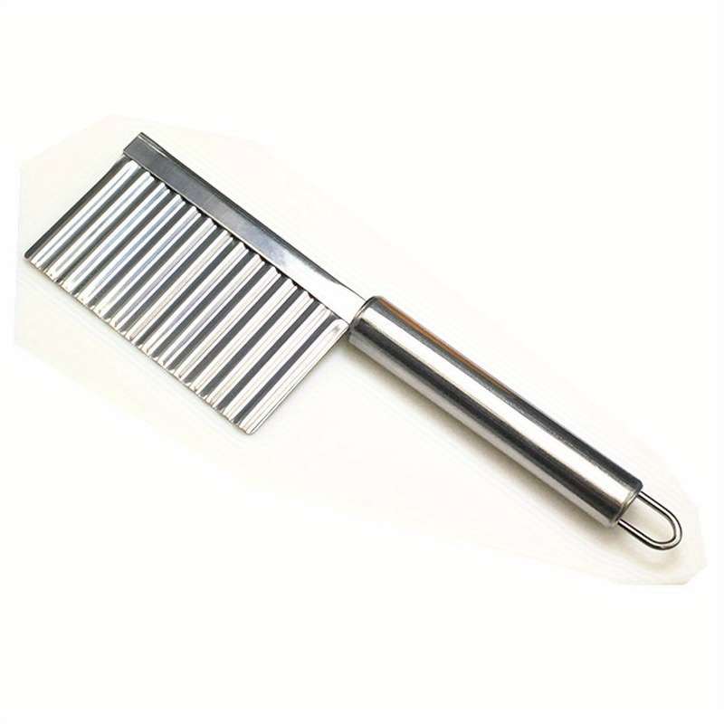 1pc Kitchen Tool for Slicing Potatoes Into Waves Ideal for Making French Fries And Cutting Vegetab