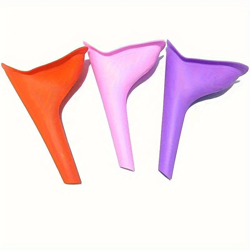 1pc Portable Female Urination Device Women Standing Pee Funnel Reusable Lightweight Emergency Urinal