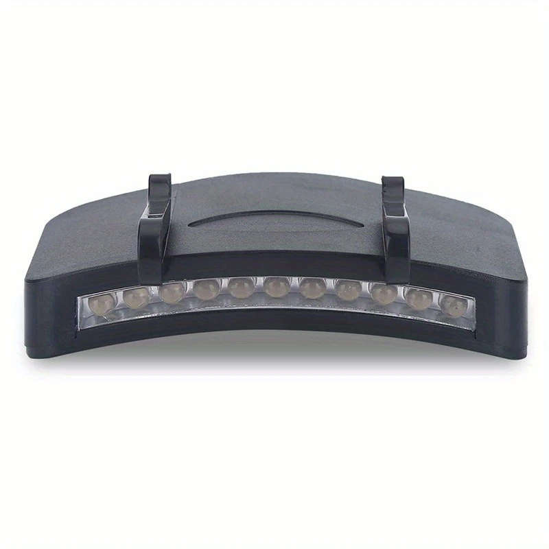 1pc LED Energy Saving Headlight HeadLamp Flashlight Clip-On Cap Hat Torch Head Light Lamp for Outdoo