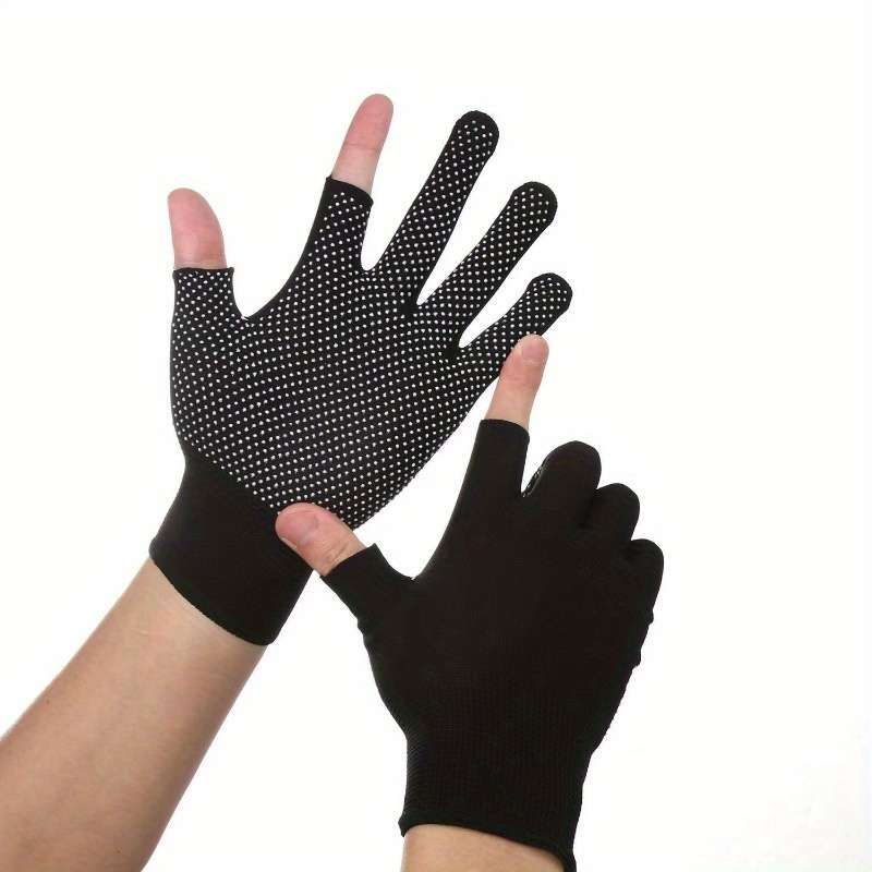 1 Pair Gray Warm Gloves