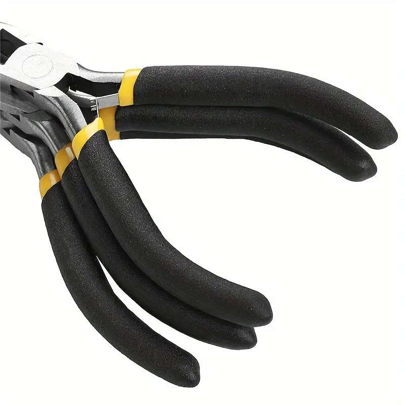 8pcs Mini Jewelry Pliers Round Curved Needle Nose Pliers DIY Craft Tools Kit