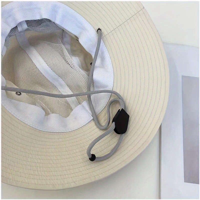 1pc Fisherman'S Hat Color-Blocked Right Peak