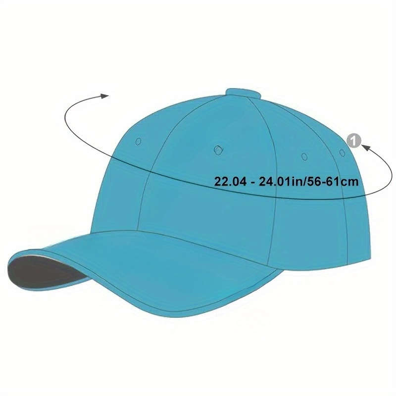1pc Personalized Embroidered Baseball Cap Contrast Color Trucker Hats Summer Adjustable Breathable