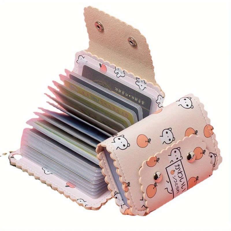 1 x Cute Cartoon Printed Credit Card Holder