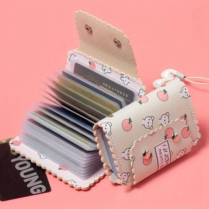 1 x Cute Cartoon Printed Credit Card Holder