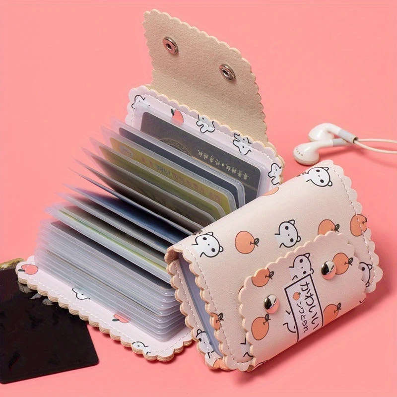 1 x Cute Cartoon Printed Credit Card Holder
