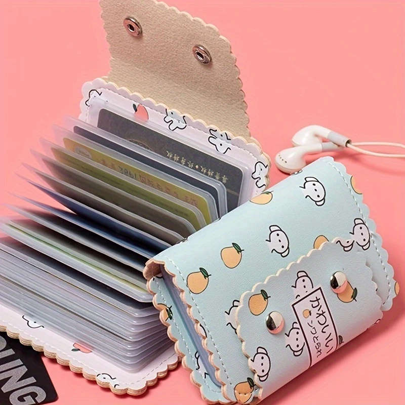 1 x Cute Cartoon Printed Credit Card Holder