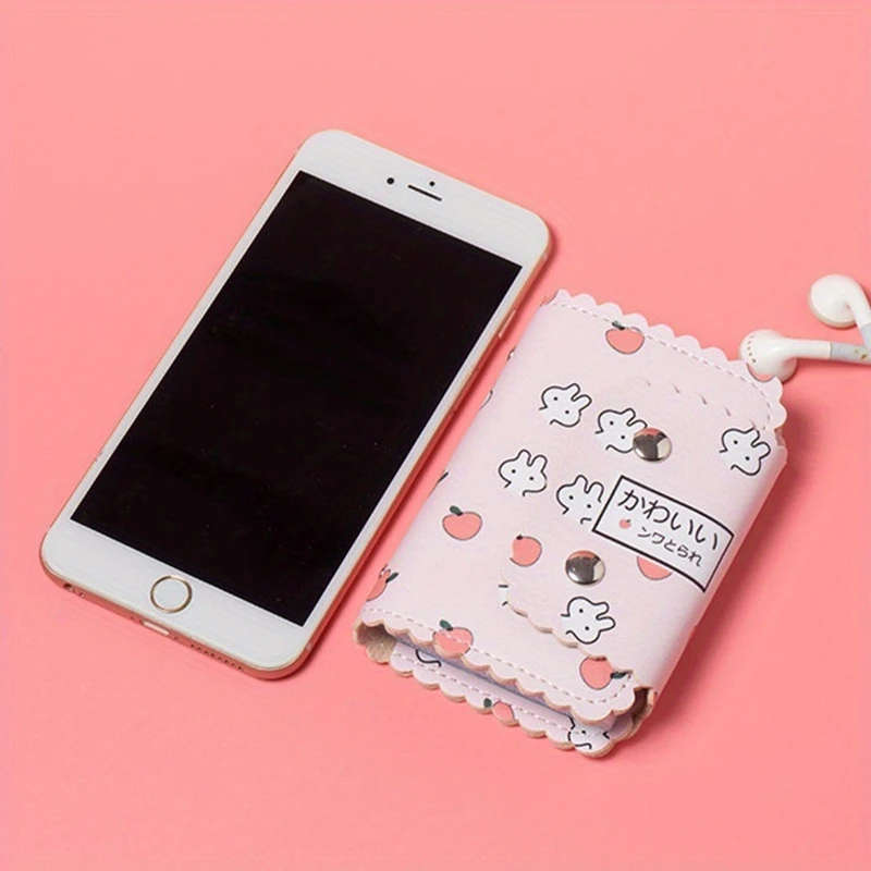 1 x Cute Cartoon Printed Credit Card Holder