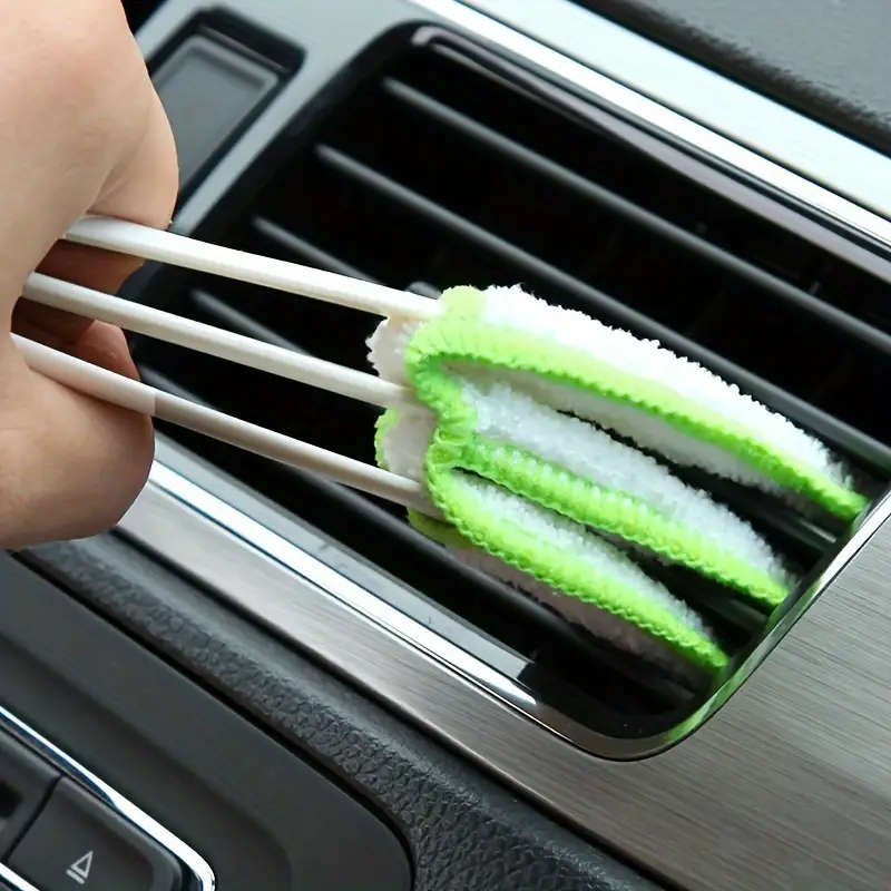 Versatile Air-Conditioner Vent Cleaning Brush Detachable Washable Perfect for Door Partitions
