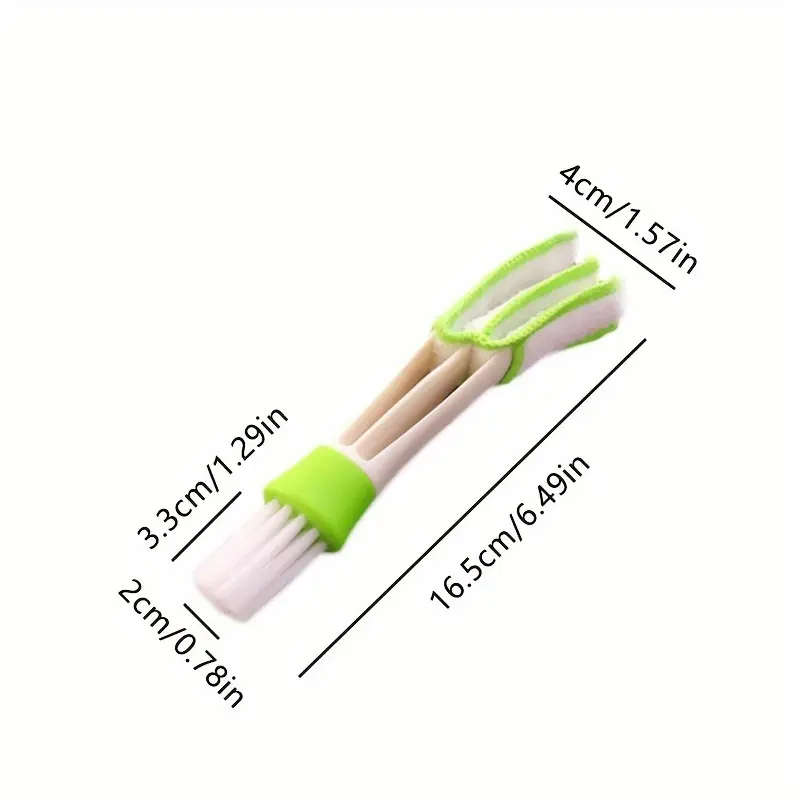 Versatile Air-Conditioner Vent Cleaning Brush Detachable Washable Perfect for Door Partitions
