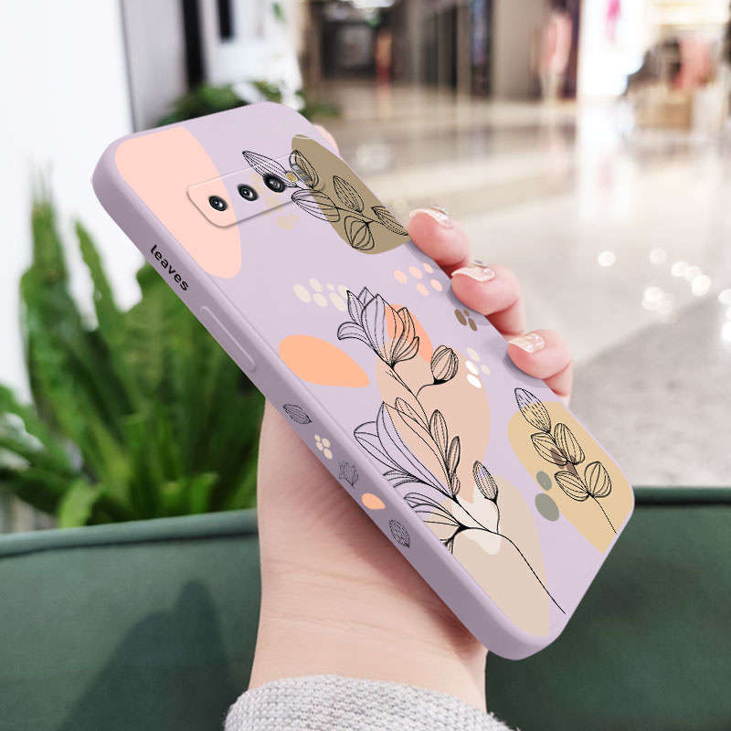 1pc Light Purple For Samsung Galaxy S10 Add   Phone Cases