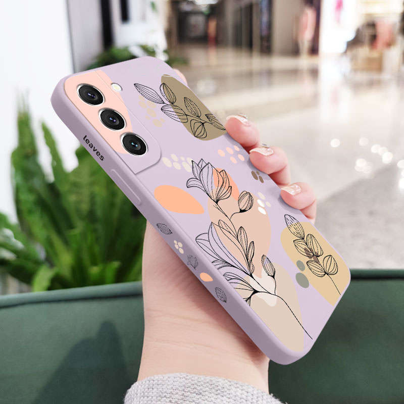 1pc Light Purple For Samsung Samsung Galaxy S23 Add   Phone Cases