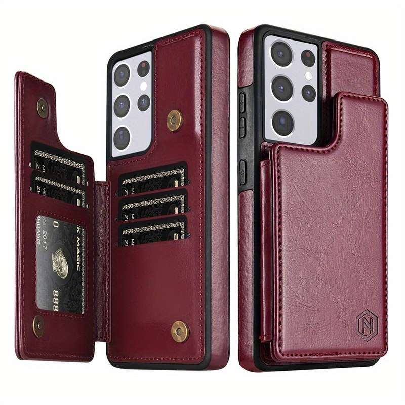 1pc crimson For Samsung Galaxy S21 Ultra 5G Phone Cases