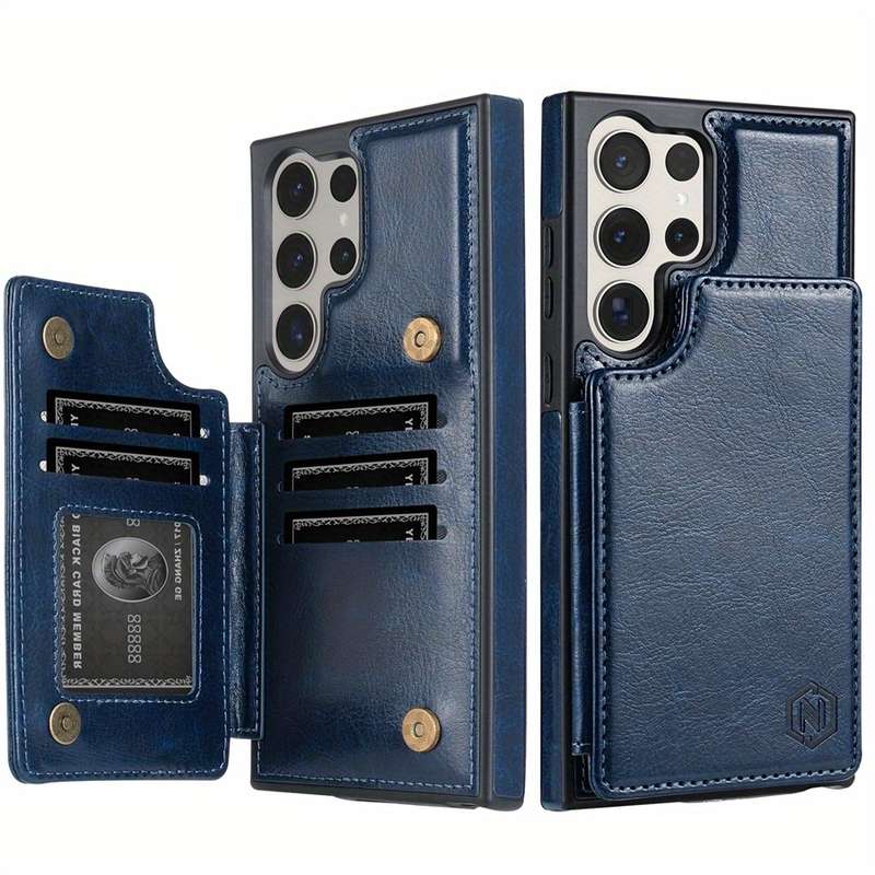 1pc Blue For Samsung Galaxy S24 Ultra Phone Cases