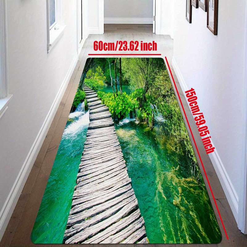 1Pc 60x179cm 23.62x70.8inch Floor Mat