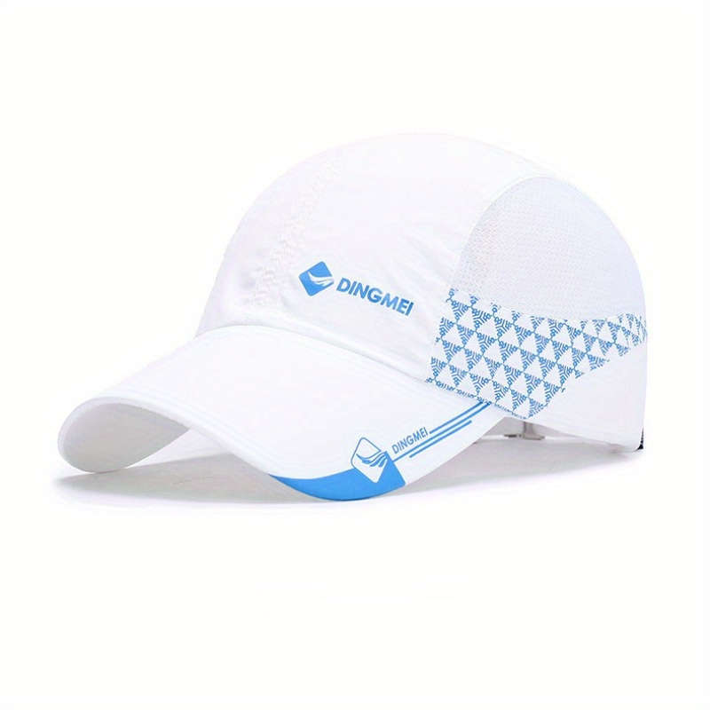 1pc A Unisex Summer Travel Baseball Cap for Men Perfect for Outdoor Leisure Activities.