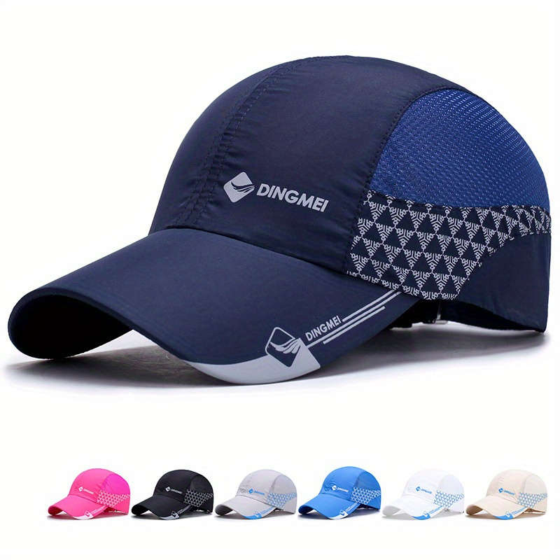 1pc A Unisex Summer Travel Baseball Cap for Men Perfect for Outdoor Leisure Activities.