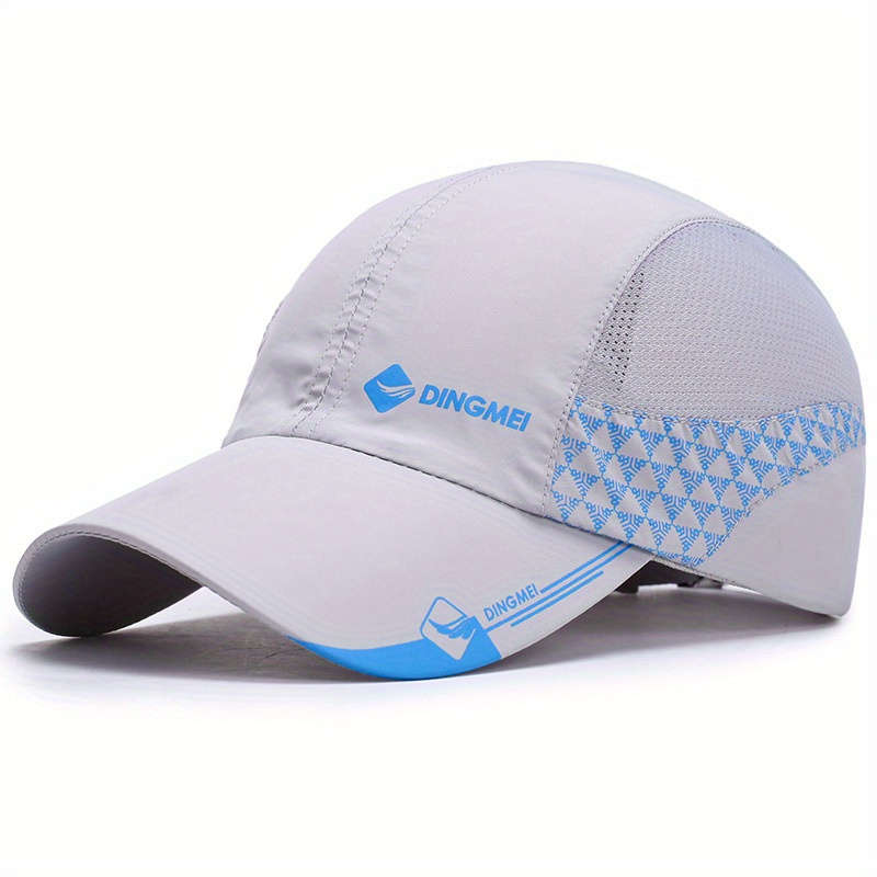 1pc A Unisex Summer Travel Baseball Cap for Men Perfect for Outdoor Leisure Activities.