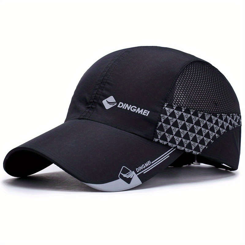 1pc A Unisex Summer Travel Baseball Cap for Men Perfect for Outdoor Leisure Activities.