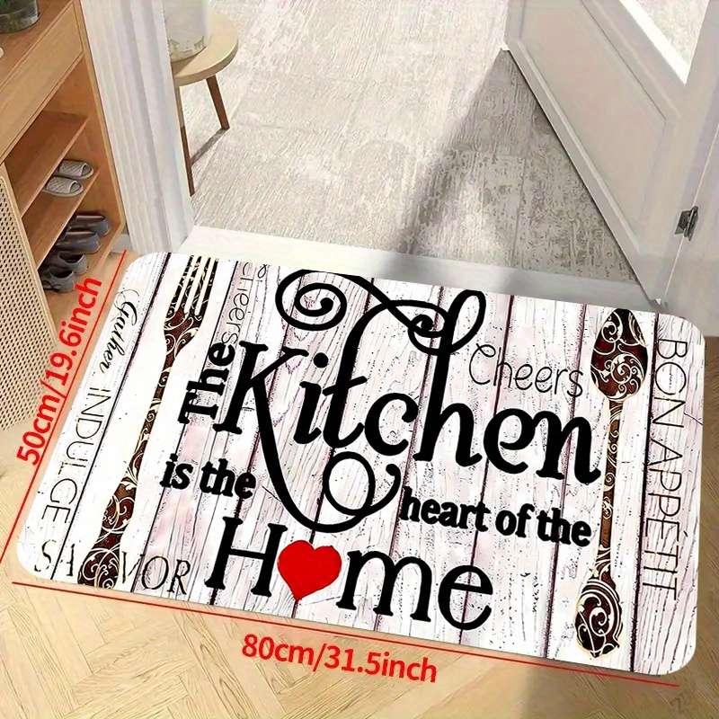 1Pc 50x80cm 19.68x31.49inch Floor Mat