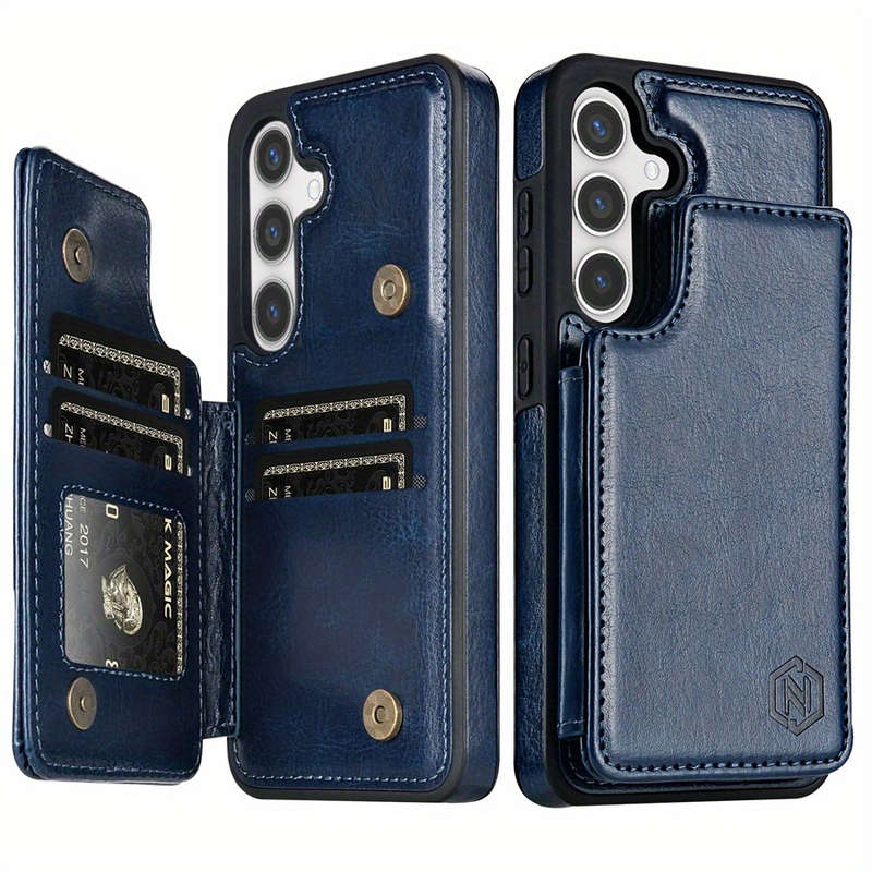 1pc Blue For Samsung Galaxy S24 Phone Cases
