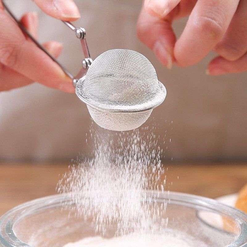 1pc Powdered Sugar Shaker Flour Sieve Upgrade Your Baking Supplies