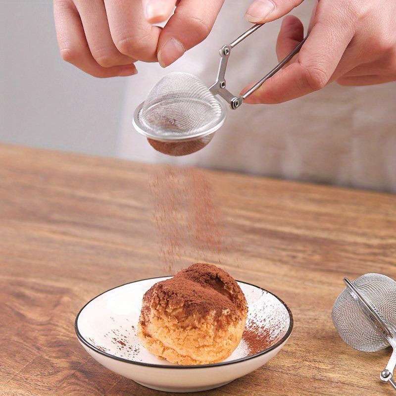 1pc Powdered Sugar Shaker Flour Sieve Upgrade Your Baking Supplies