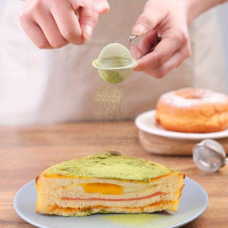 1pc Powdered Sugar Shaker Flour Sieve Upgrade Your Baking Supplies
