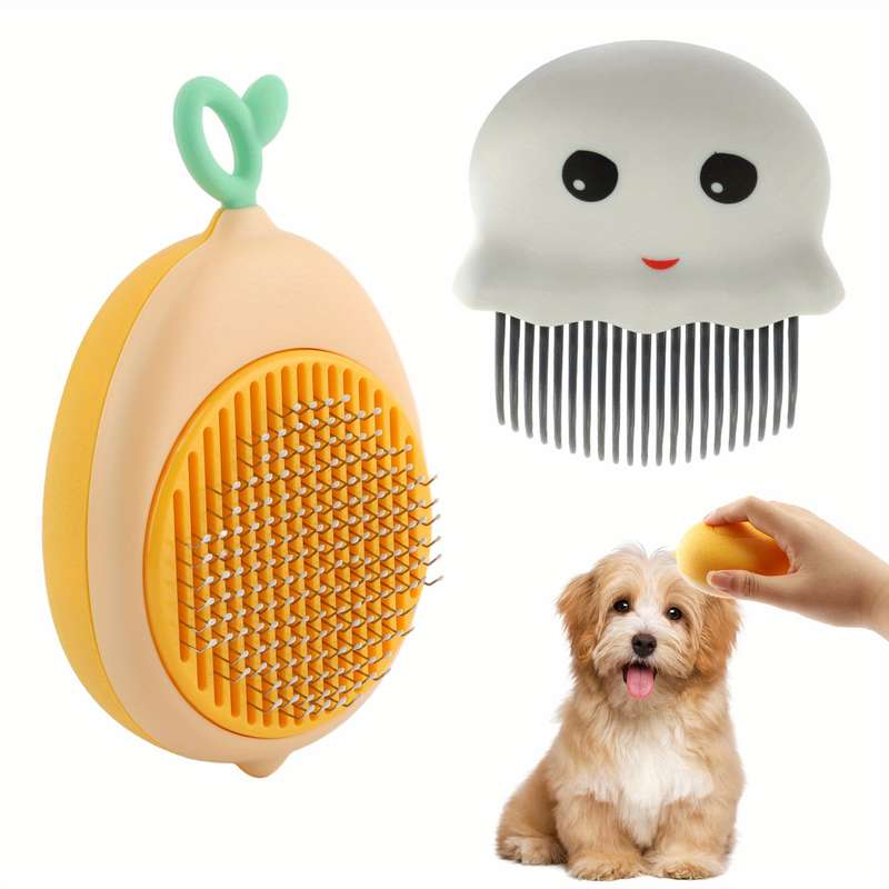 1pc Plastic Pet Comb