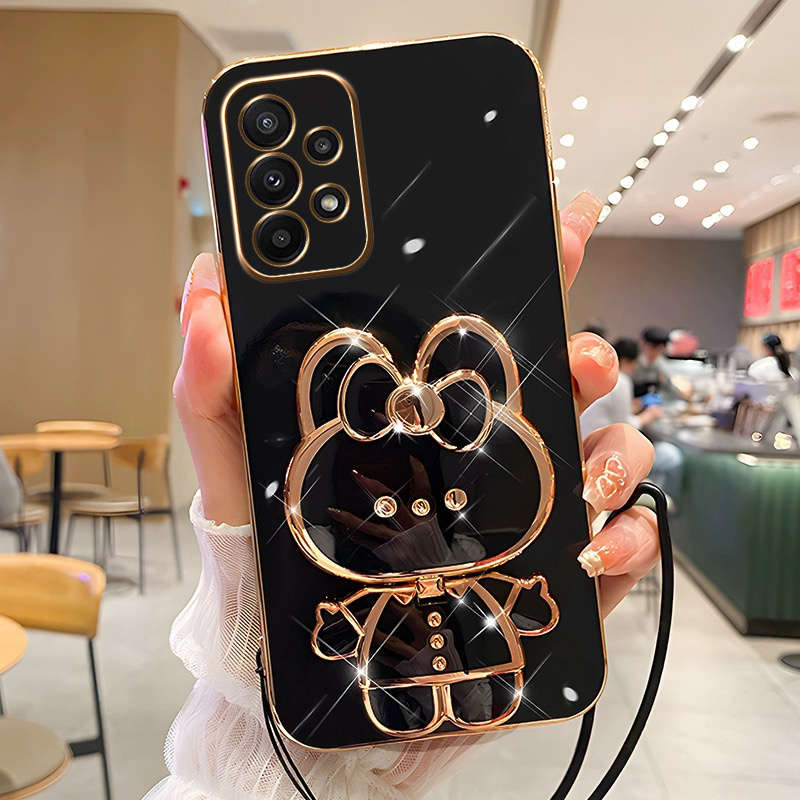 1pc Black For Samsung Galaxy A23 Phone Cases
