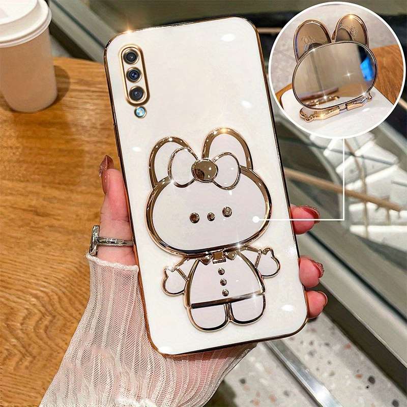 1pc White For Samsung Galaxy A50 Phone Cases