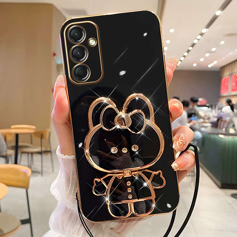 1pc Black For Samsung Samsung Galaxy A24 4G Phone Cases