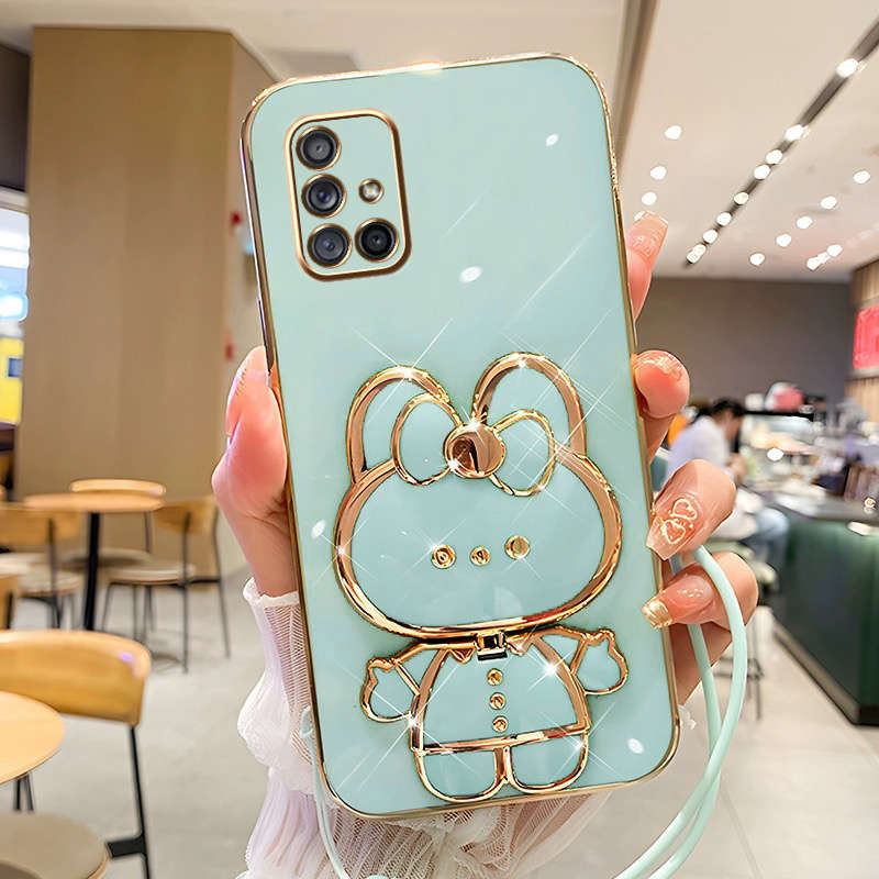 1pc Green For Samsung Galaxy A71 Phone Cases