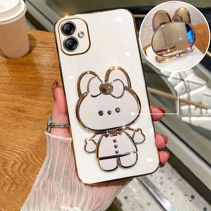 1pc White For Samsung Galaxy A04e Phone Cases