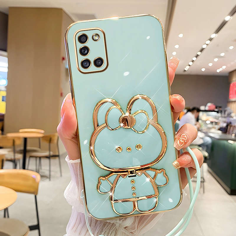 1pc Green For Samsung Galaxy A31 Phone Cases