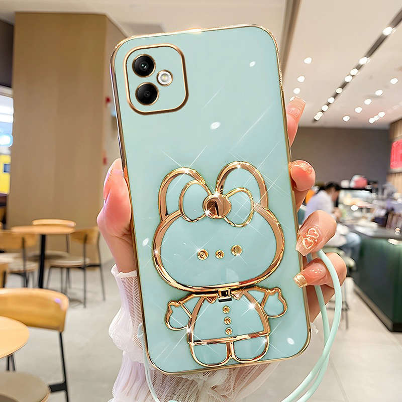 1pc Green For Samsung Galaxy A05 Phone Cases