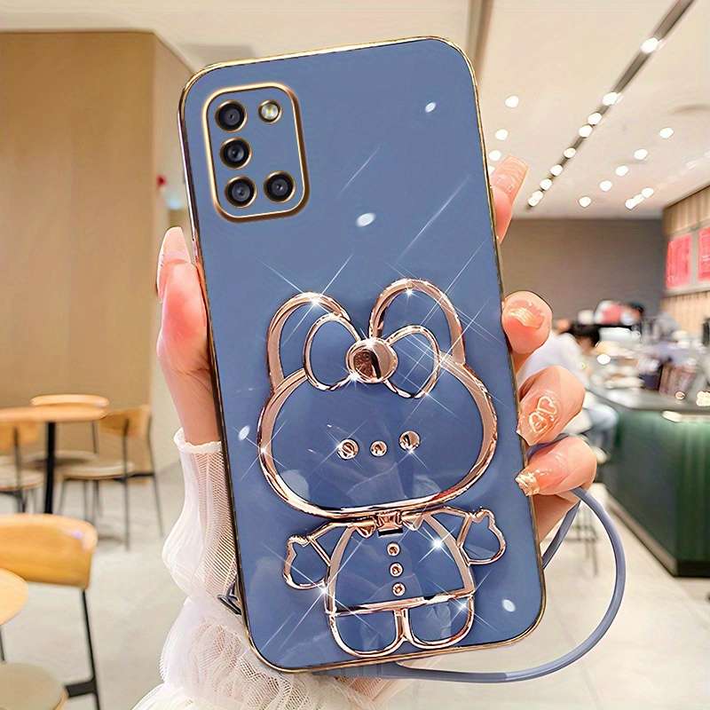 1pc Blue For Samsung Galaxy A31 Phone Cases