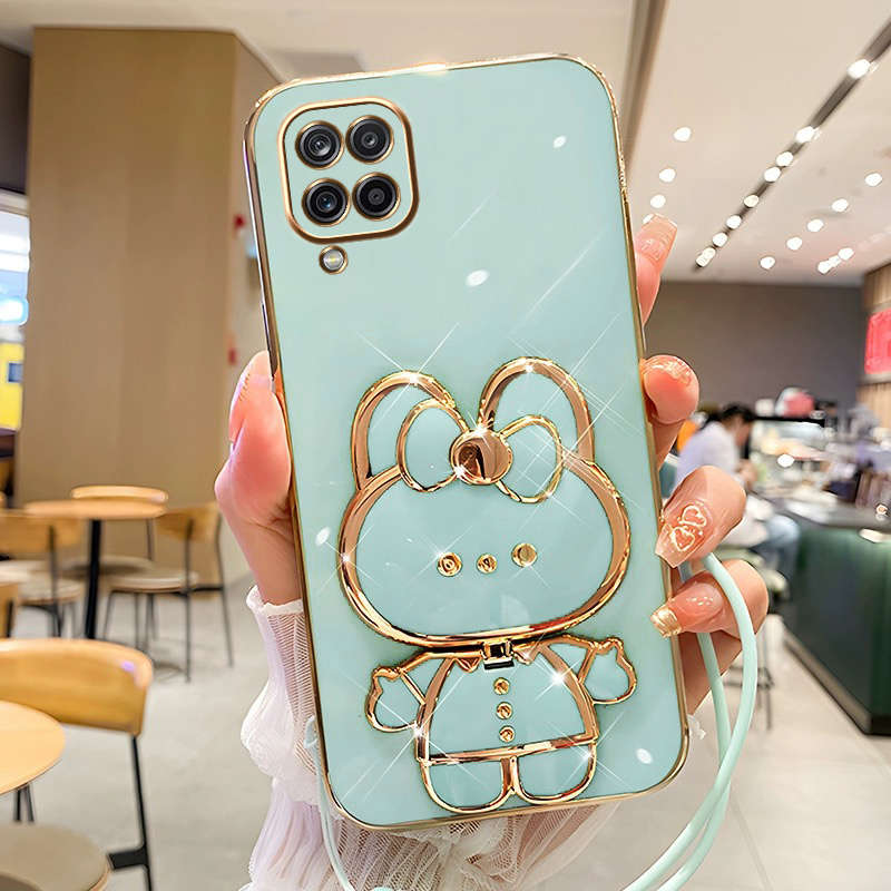 1pc Green For Samsung Galaxy A12 Phone Cases