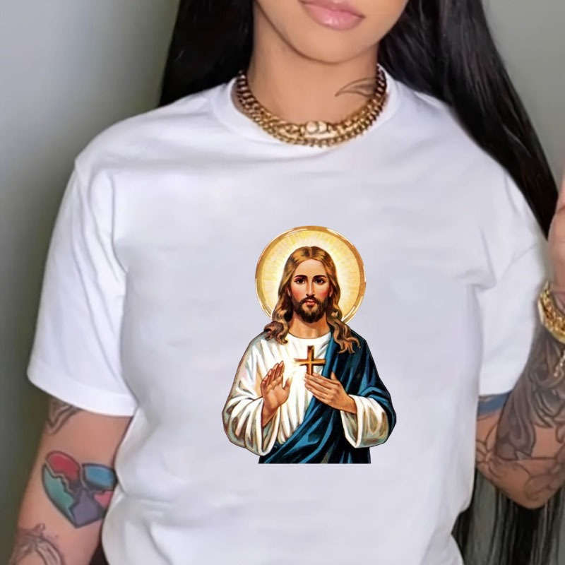 1pc Jesus Christian Themed Stickers