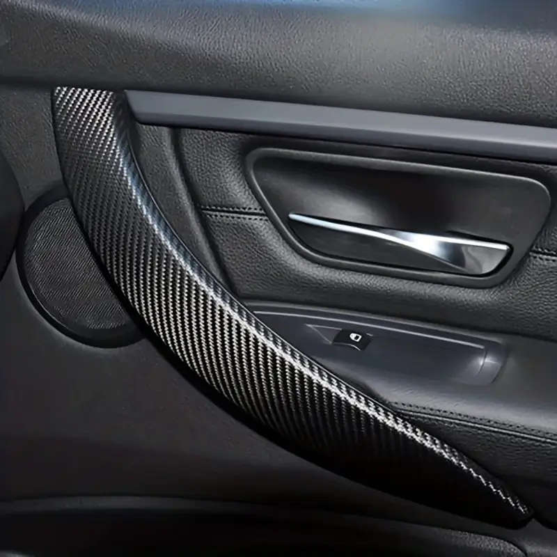 Carbon Fiber Car Door Trim Stickers Multifunctional Waterproof and Scratch-Resistant