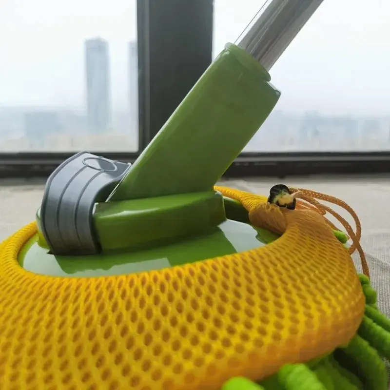 1Pc Extendable Long Handle Chenille Microfiber Car Wash Mop Soft And Durable Car Cleaning Brush Tool